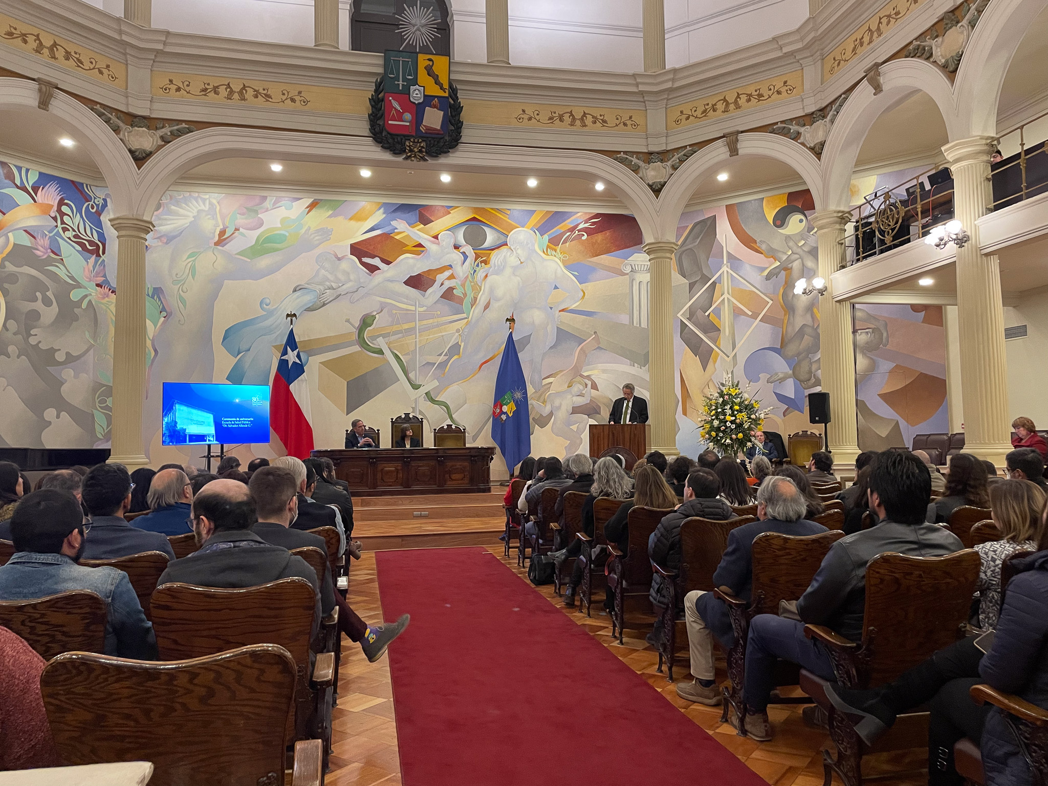 Ceremonia 80 años Escuela de Salud Pública Escuela de Salud Pública