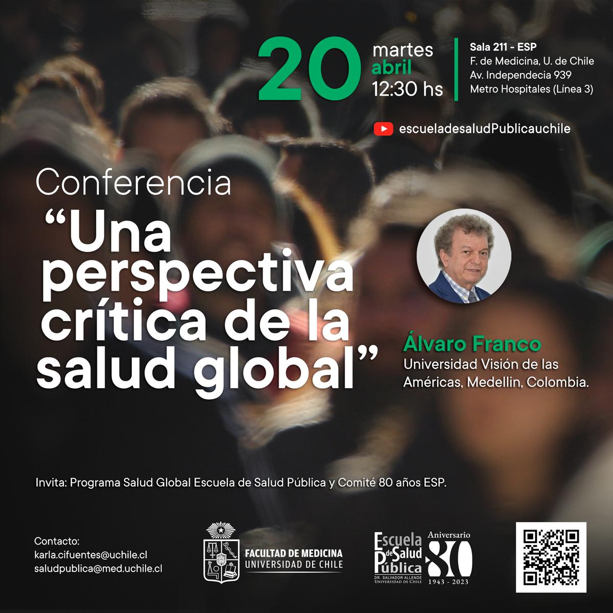 Conferencia “Una perspectiva crítica de la salud global”
