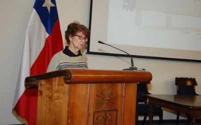 Profesora Nella Marchetti, directora académica del diploma