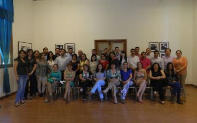 El grupo del diplomado de Salud Ocupacional 2014.