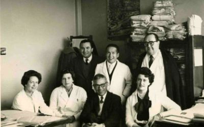 Cuerpo docente de Estadística en 1960