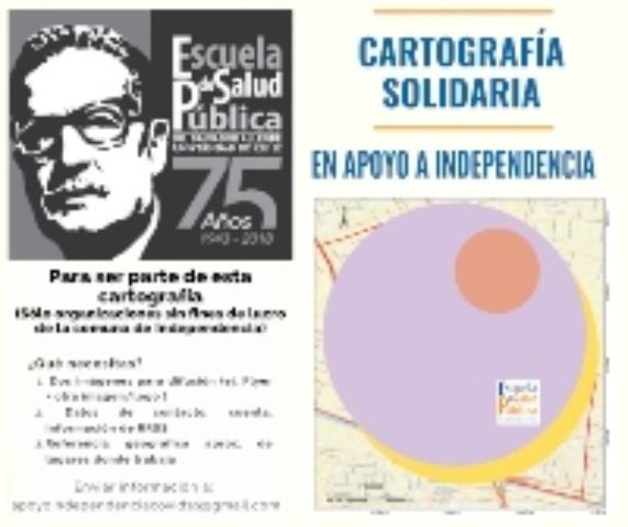 Cartografía solidaria de Independencia