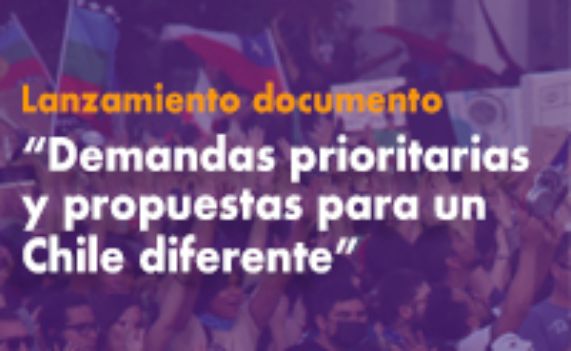 Lanzamiento informe: Demandas prioritarias y propuestas para un Chile diferente