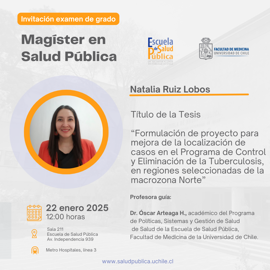 Natalia Ruiz Lobos_ Magíster Salud Pública 