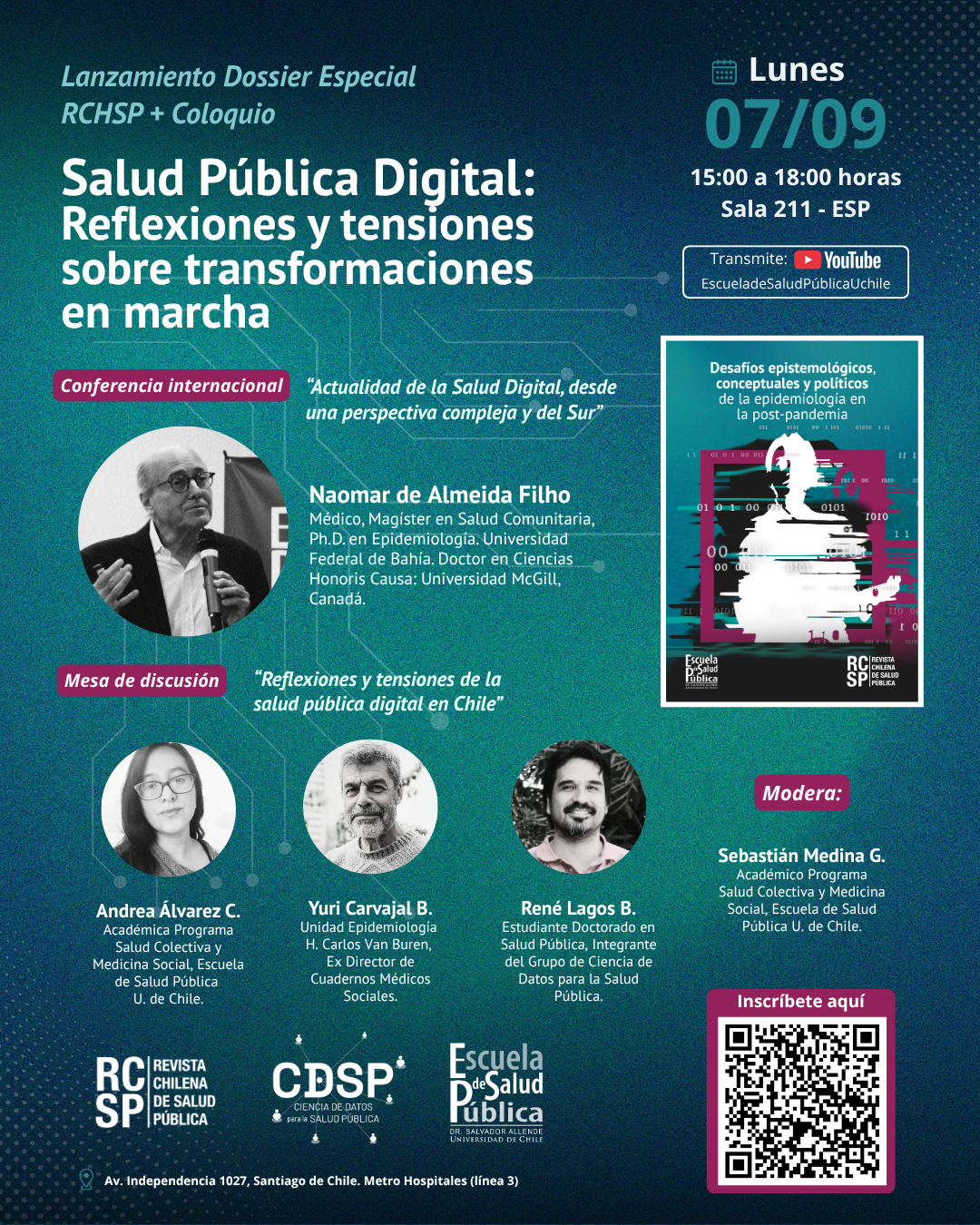 Lanzamiento Dossier Especial RCHSP /Coloquio “Salud Pública Digital
