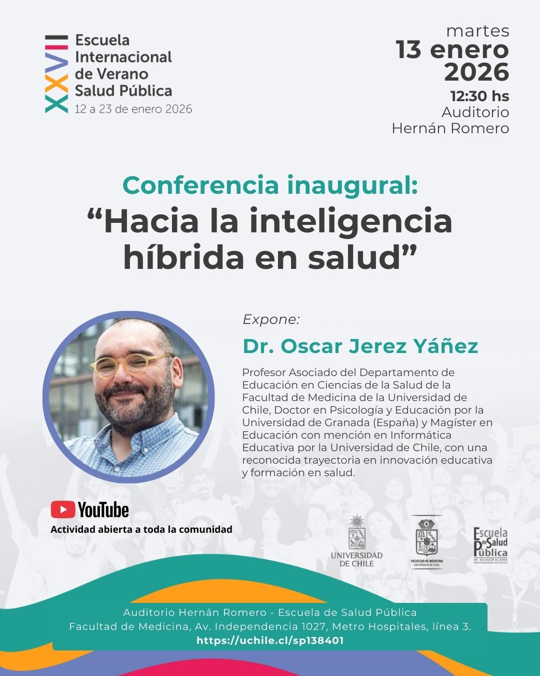 Conferencia inaugural XXVII Escuela Internacional de Verano