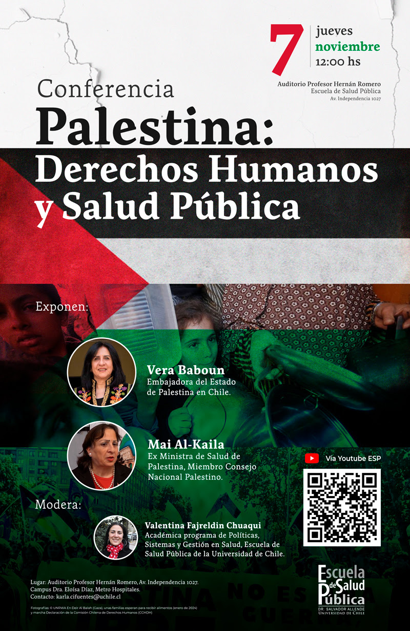 Conferencia Palestina: derechos humanos y salud pública