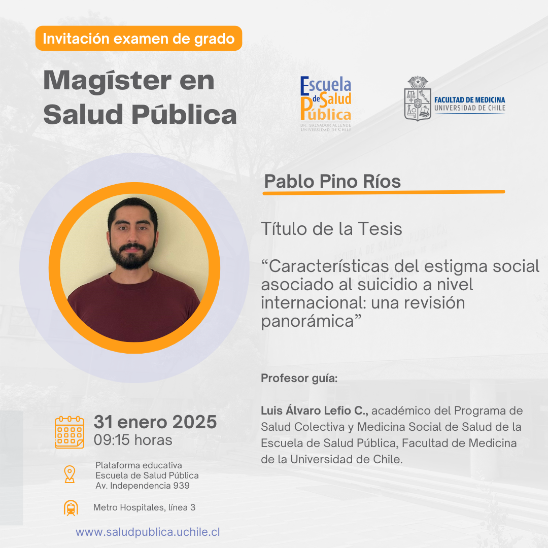 Pablo Pino Ríos_Magíster en Salud Pública