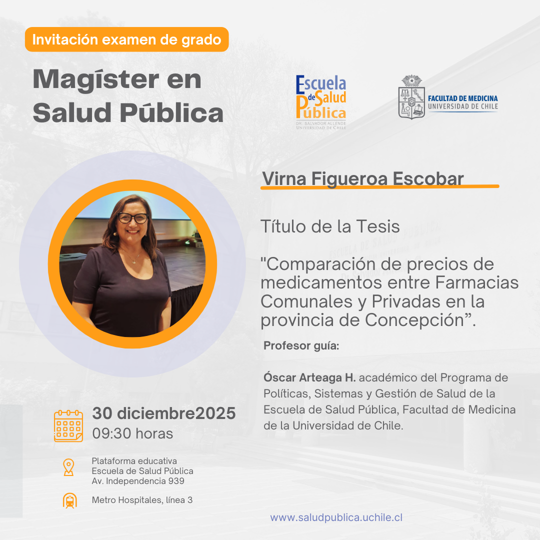 Virna Figueroa Escobar _ Magíster en Salud Pública